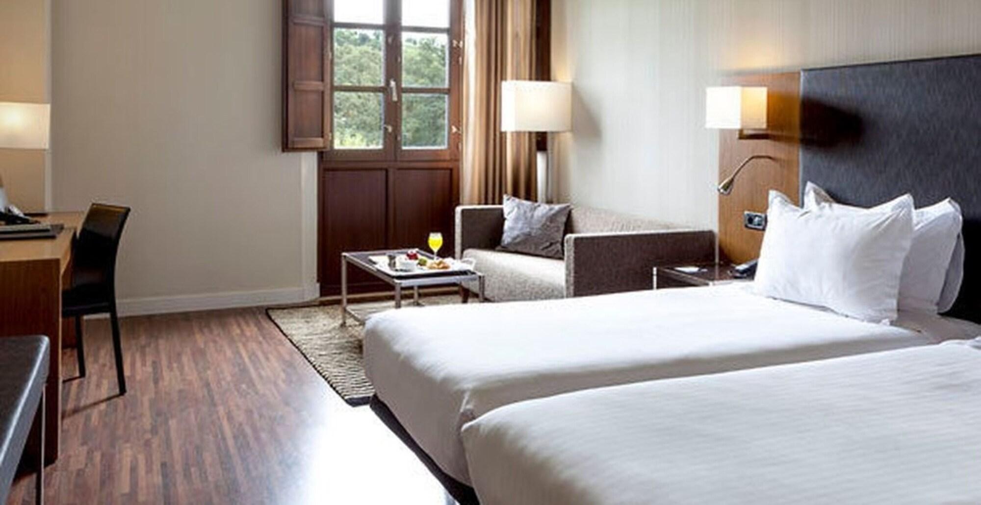 Oca Vila De Allariz Hotel Balneario Bagian luar foto